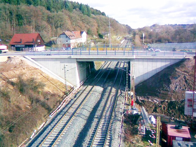 Neubau Bahnbrücke Schw. Gmünd